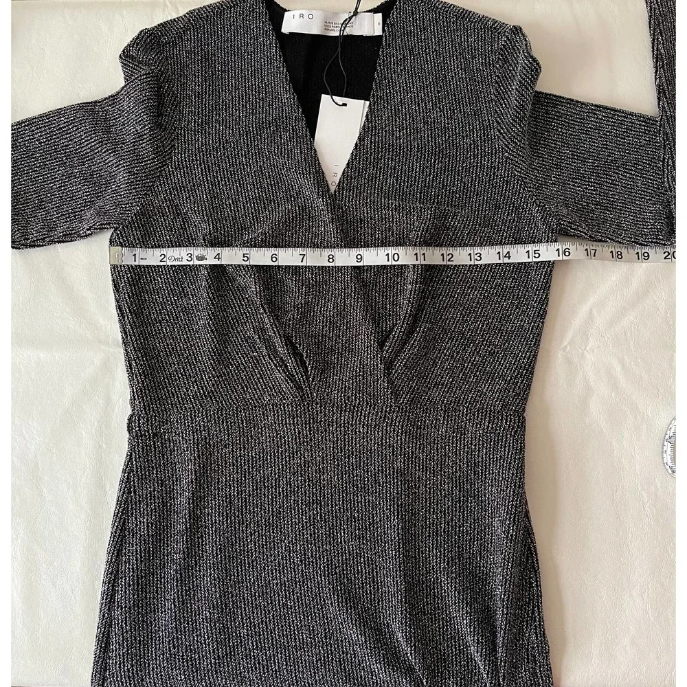 IRO Noize Metallic Dress Size 38
